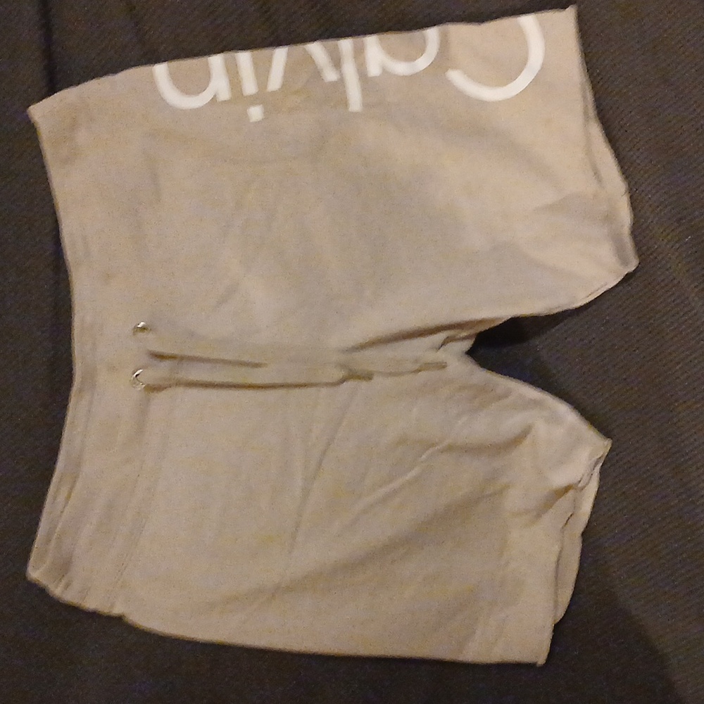 Womens Calvin Klein performance xl tan shorts